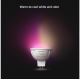 LED RGBW dimbare lamp Philips Hue White And Color Ambiance GU5,3/MR16/6,3W/12V 2000-6500K