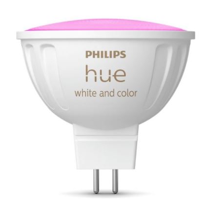 LED RGBW dimbare lamp Philips Hue White And Color Ambiance GU5,3/MR16/6,3W/12V 2000-6500K