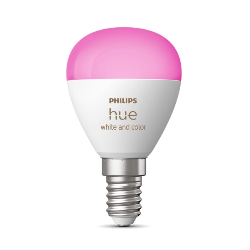 LED RGBW dimbare lamp Philips Hue White And Color Ambiance P45 E14/5,1W/230V 2000-6500K
