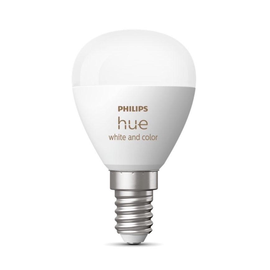 LED RGBW dimbare lamp Philips Hue White And Color Ambiance P45 E14/5,1W/230V 2000-6500K
