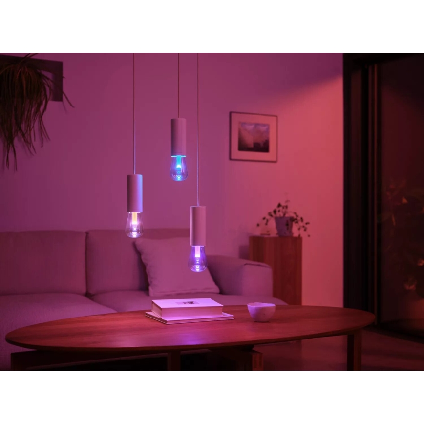 LED RGBW dimbare lamp Philips Hue White And Color Ambiance E27/6,8W/230V 2000-6500K