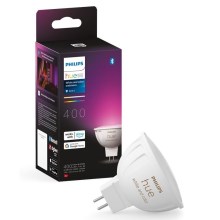 LED RGBW dimbare lamp Philips Hue White And Color Ambiance GU5,3/MR16/6,3W/12V 2000-6500K