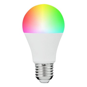 LED RGBW dimbare lamp SMART A60 E27/8,5W/230V 4000K + afstandsbediening