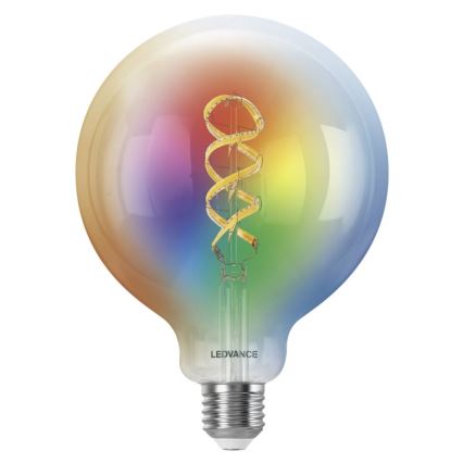 LED RGBW dimbare lamp SMART+ FILAMENT E27/4,8W/230V 2700-6500K Wi-Fi - Ledvance