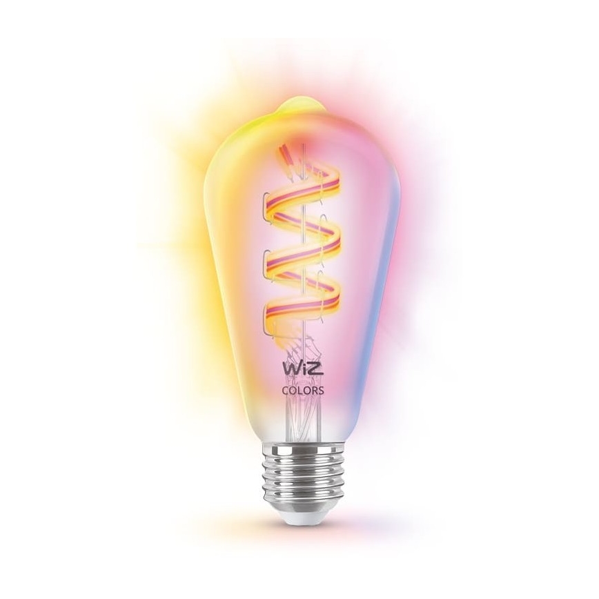 LED RGBW dimbare lamp ST64 E27/6,3W/230V 2200-6500K Wi-Fi - WiZ
