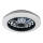 LED RGBW dimbare plafondlamp met ventilator GHANA LED/24W/230V 3000-6500K wit/zwart + afstandsbediening