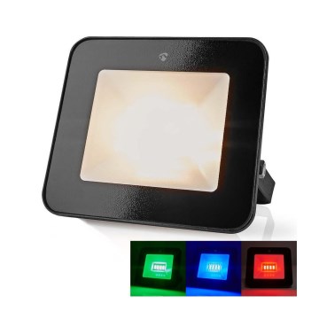 LED RGBW Dimbare schijnwerper met stekker SmartLife LED/20W/230V Wi-Fi IP65 2700-6500K