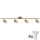 LED RGBW dimbare spot GOLDIE 4xGU10/4,8W/230V 3000K goudkleurig + afstandsbediening