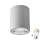 LED RGBW dimbare spot JUPITER 1xE27/6,5W/230V 2700-6500K Wi-Fi Ø 9,8 cm grijs