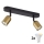 LED RGBW dimbare spot TOP 2xGU10/6,5W/230V 2700-6500K goud/zwart