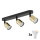 LED RGBW dimbare spot TOP 3xGU10/6,5W/230V 2700-6500K zwart/goud