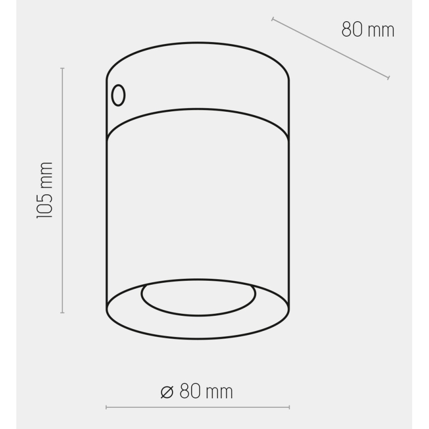 LED RGBW dimbare spot VICO WHITE 1xGU10/6,5W/230V 2700-6500K