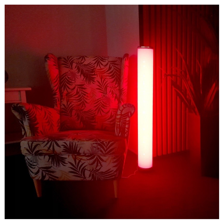 LED RGBW Dimbare staande lamp STELLA LED/12W/230V + afstandsbediening