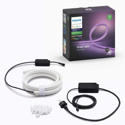 LED RGBW dimbare strip Philips Hue OUTDOOR STRIP LED/20,5W 2m IP67