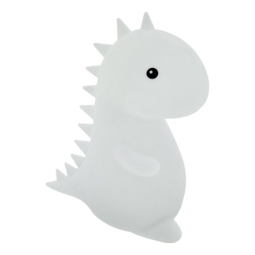 LED RGBW Kinderen aanraken lamp LED/1W/5V USB 1200 mAh dinosaurus