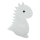 LED RGBW Kinderen aanraken lamp LED/1W/5V USB 1200 mAh dinosaurus