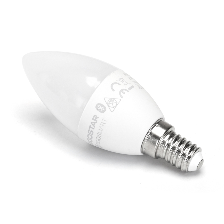 LED RGBW dimbare lamp C37 E14/4,9W/230V 2700-6500K - Aigostar