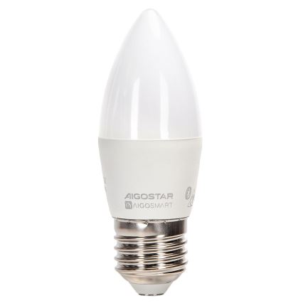 LED RGBW dimbare lamp C37 E27/4,9W/230V 2700-6500K - Aigostar