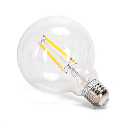 LED RGBW Lamp FILAMENT G95 E27/4,9W/230V 2700K - Aigostar