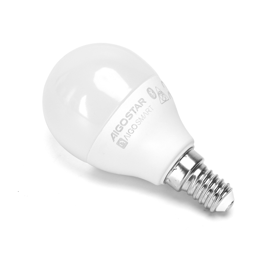 LED RGBW dimbare lamp G45 E14/6,5W/230V 2700-6500K - Aigostar