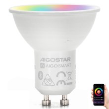 LED RGBW Lamp GU10/6,5W/230V 2700-6500K - Aigostar