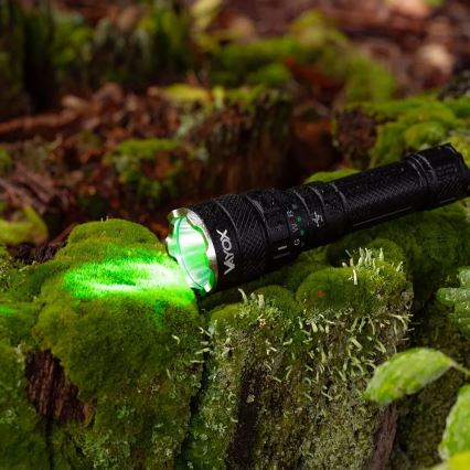 LED RGBW Dimbare Oplaadbare Zaklamp LED/15W/5V IP66 1500 lm 2000 mAh