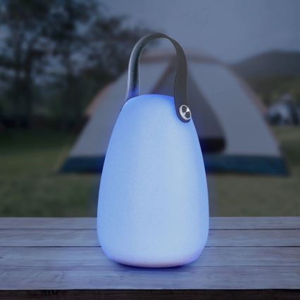 LED RGBW Solar lamp CANARIA LED/2W/1,2V 400 mAh IP44 wit