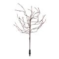LED RGBW Solar lamp TREE LED/0,1W/1,2V 600 mAh IP44 bruin