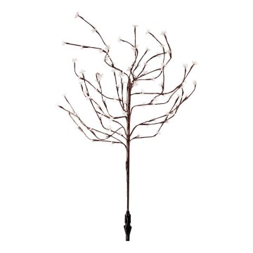 LED RGBW Solar lamp TREE LED/0,1W/1,2V 600 mAh IP44 bruin