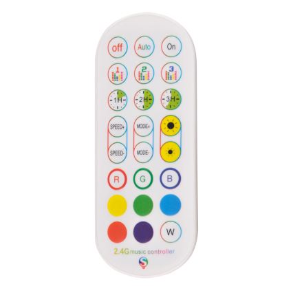 LED RGBW Dimbare staande lamp MAGICAL LED/7W/230V + afstandsbediening