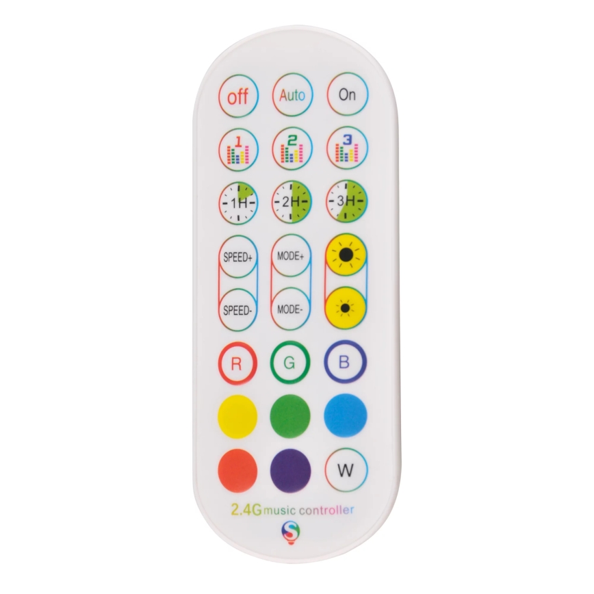 LED RGBW Dimbare staande lamp MAGICAL LED/7W/230V + afstandsbediening