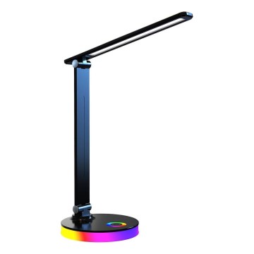 LED RGBW Tafellamp BRUNO LED/5W/5V 3000/4500/6000K zwart