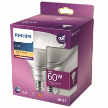 LED Schijnwerper lamp Philips E27/9W/230V 2700K