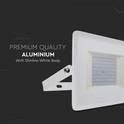 LED Schijnwerper LED/100W/230V 6500K IP65 wit