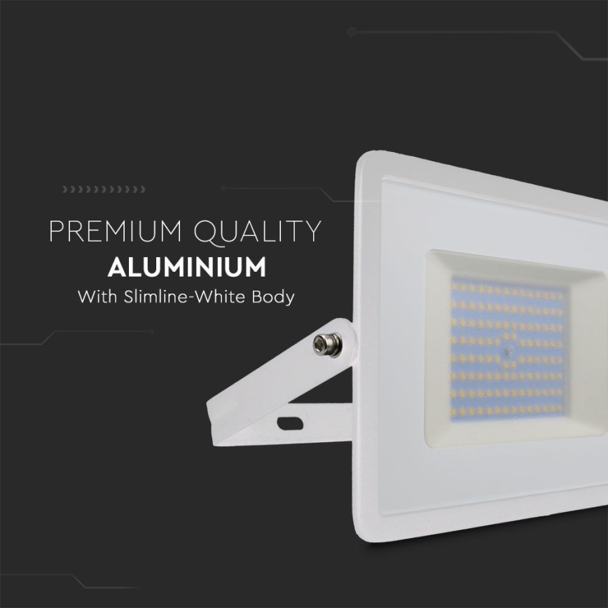 LED Schijnwerper LED/100W/230V 6500K IP65 wit