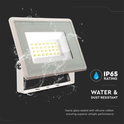 LED Schijnwerper LED/20W/230V 4000K IP65 wit