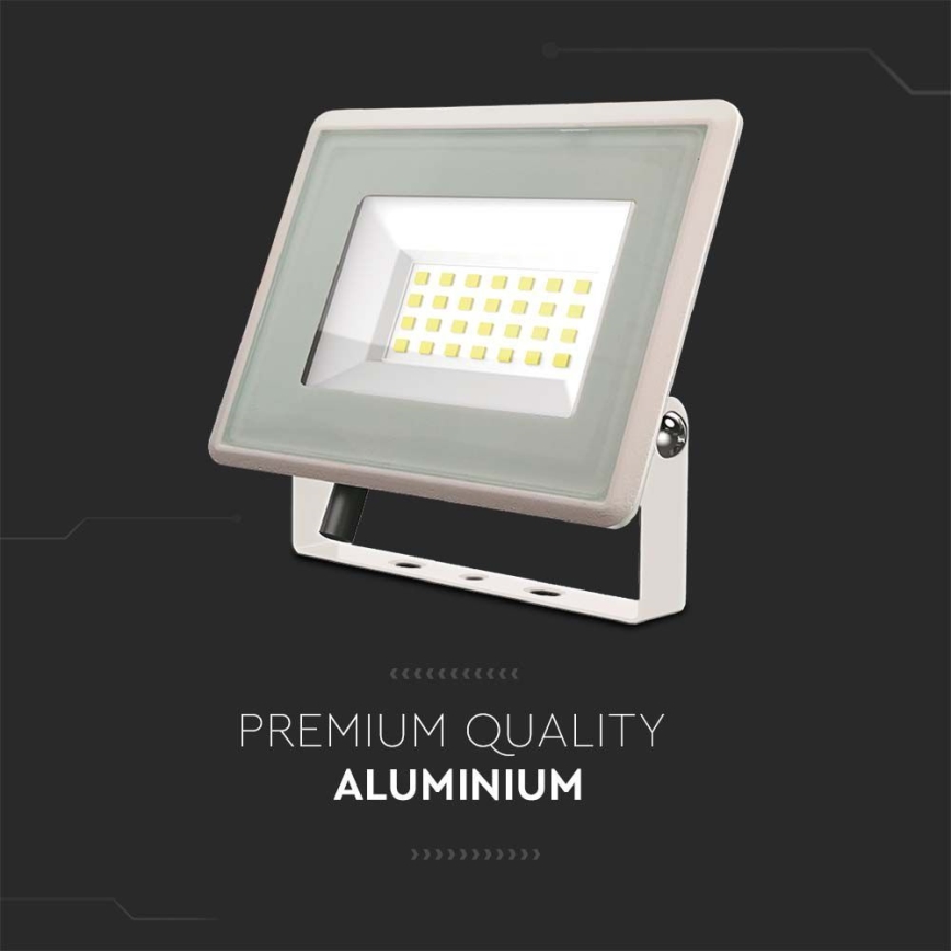 LED Schijnwerper LED/20W/230V 4000K IP65 wit
