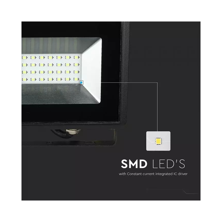 LED Schijnwerper LED/20W/230V IP65 groen