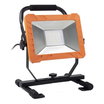 LED-schijnwerper LED/50W/230V 6500K IP65 oranje/zwart