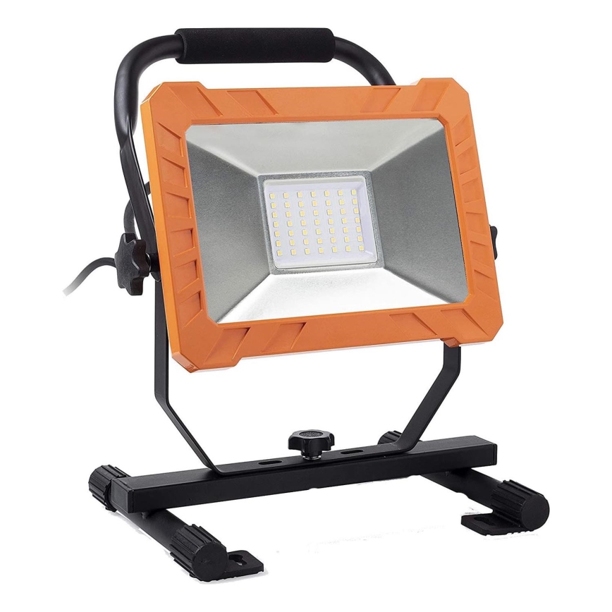 LED-schijnwerper LED/50W/230V 6500K IP65 oranje/zwart
