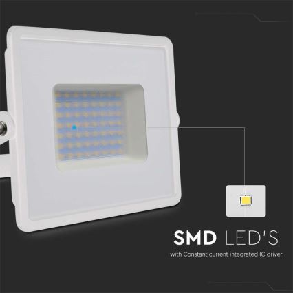 LED Schijnwerper LED/50W/230V 6500K IP65 wit