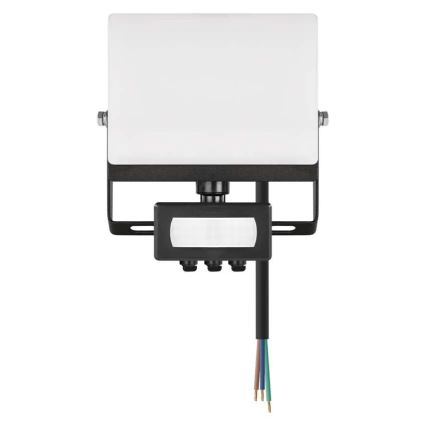 LED-schijnwerper met bewegings- en schemersensor TAMBO EVO LED/20W/230V 4000K IP44 zwart