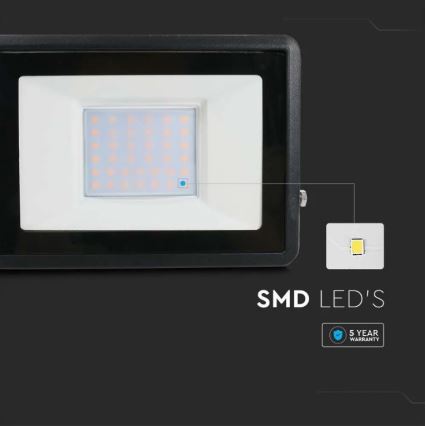 LED Schijnwerper met directe verbinding SAMSUNG CHIP LED/30W/230V IP65 4000K