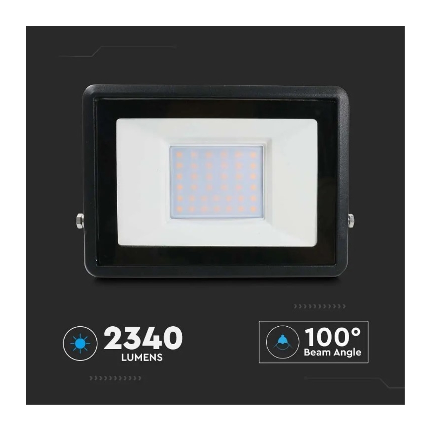 LED Schijnwerper met directe verbinding SAMSUNG CHIP LED/30W/230V IP65 4000K