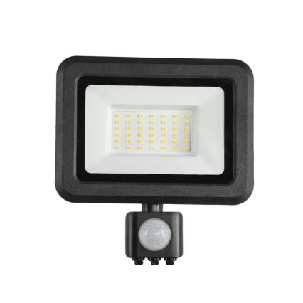 LED Schijnwerper met een sensor LED/30W/230V 4000K IP44