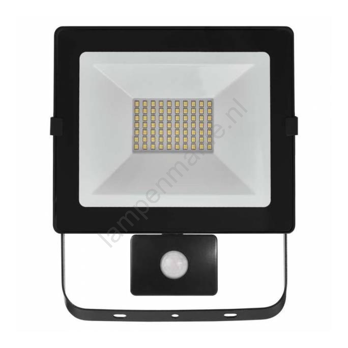 Aigostar - LED Schijnwerper met sensor LED/50W/230V 6500K IP65 zwart