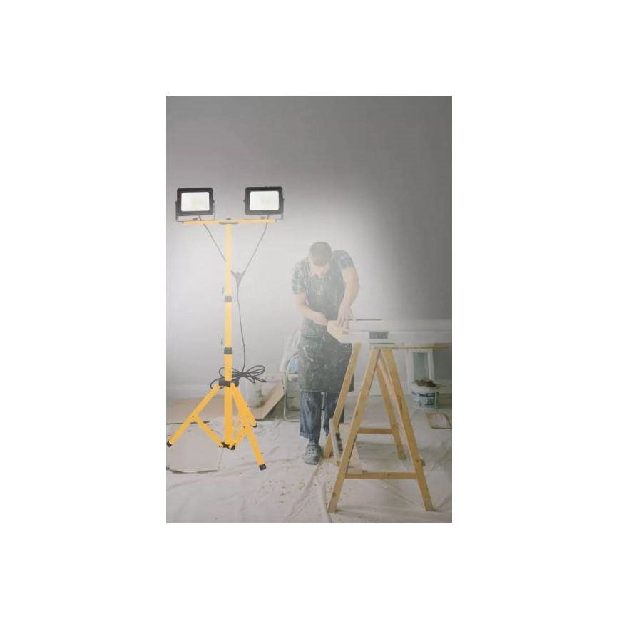 LED Schijnwerper met een Standaard 2xLED/30W/230V IP65
