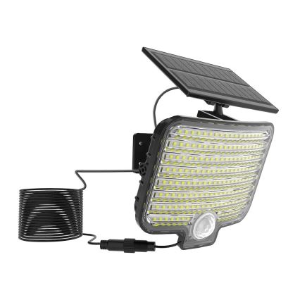 LED-schijnwerper met sensor en zonnepaneel ALEX LED/5,5W/3,7V 1200 mAh IP44
