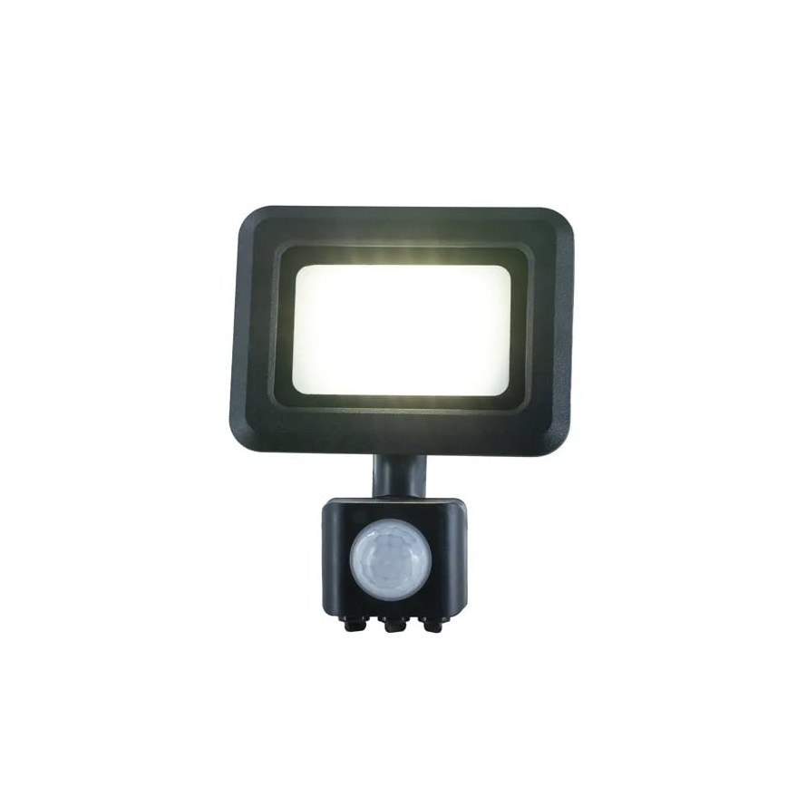 LED Schijnwerper met sensor LED/10W/230V 4000K IP44