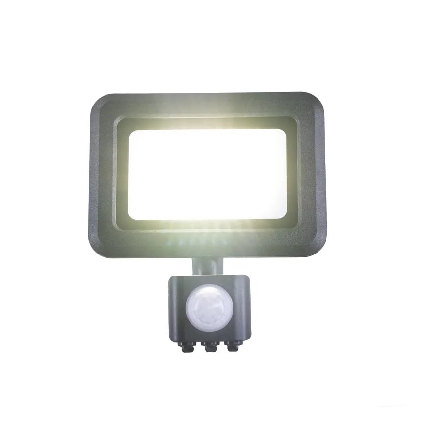 LED Schijnwerper met sensor LED/20W/230V 4000K IP44